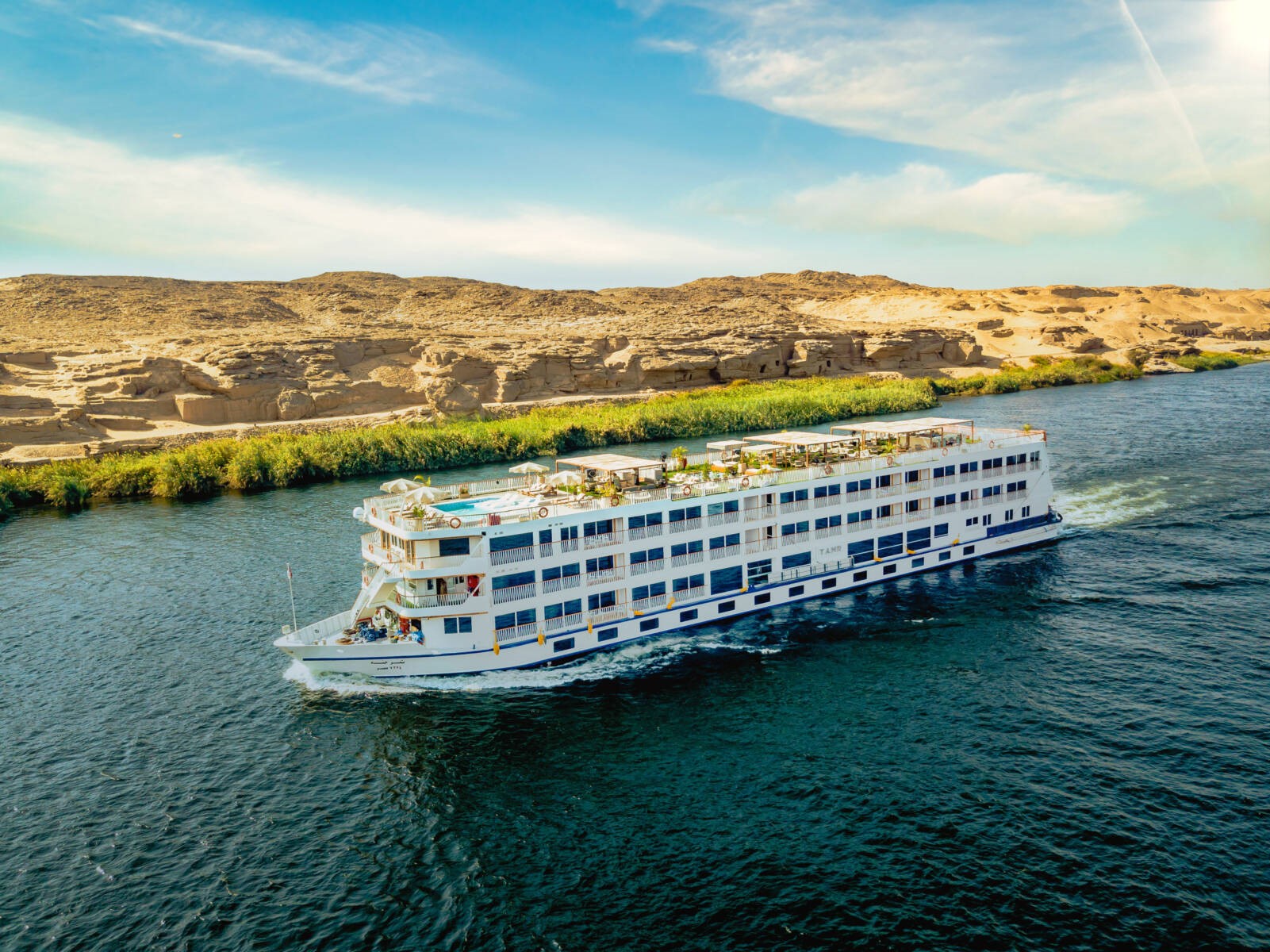 Tamr Henna Nile cruise Luxury 4 Nights Tour